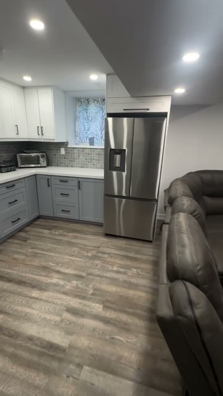 Basement Renovation project 1