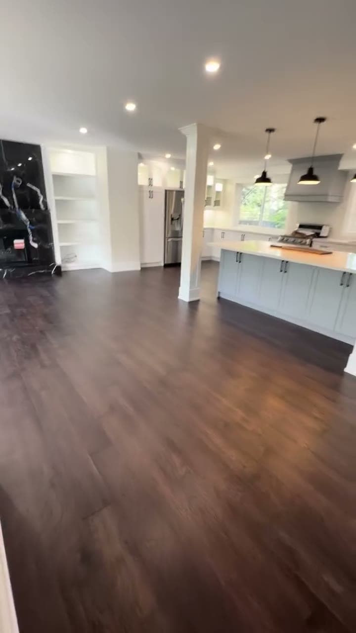 Markham Living Room Feature Wall