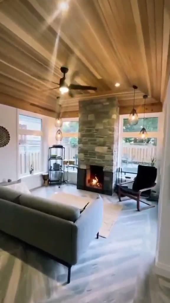 Markham Living Room Feature Wall