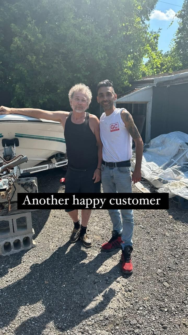 Another happy customer. Full outdoor transformation.
